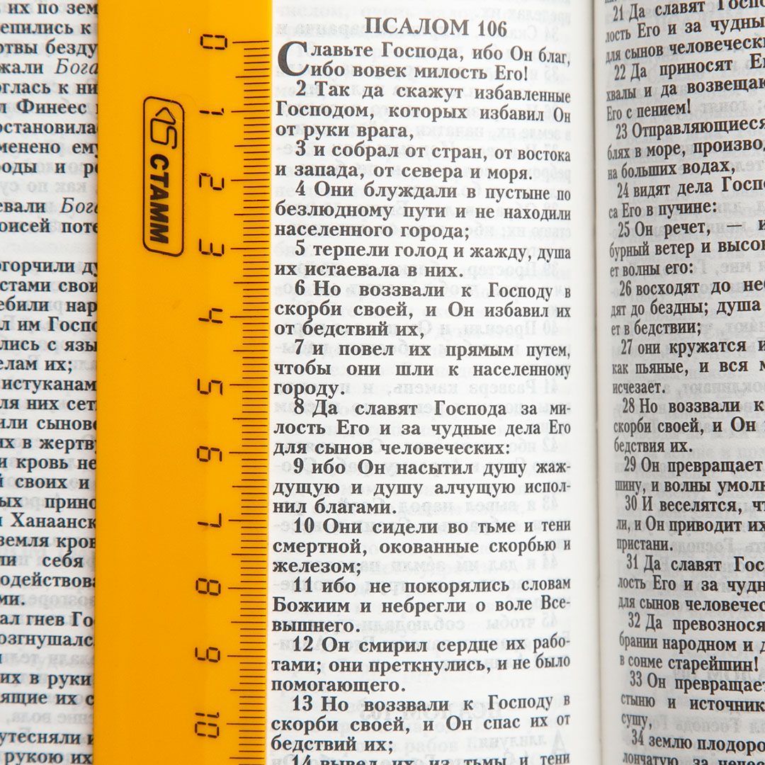 Библия 055z дизайн "колос" кожаный переплет на молнии, цвет черный металлик, средний формат, 145*222 мм, параллельные места по центру страницы, крупный шрифт