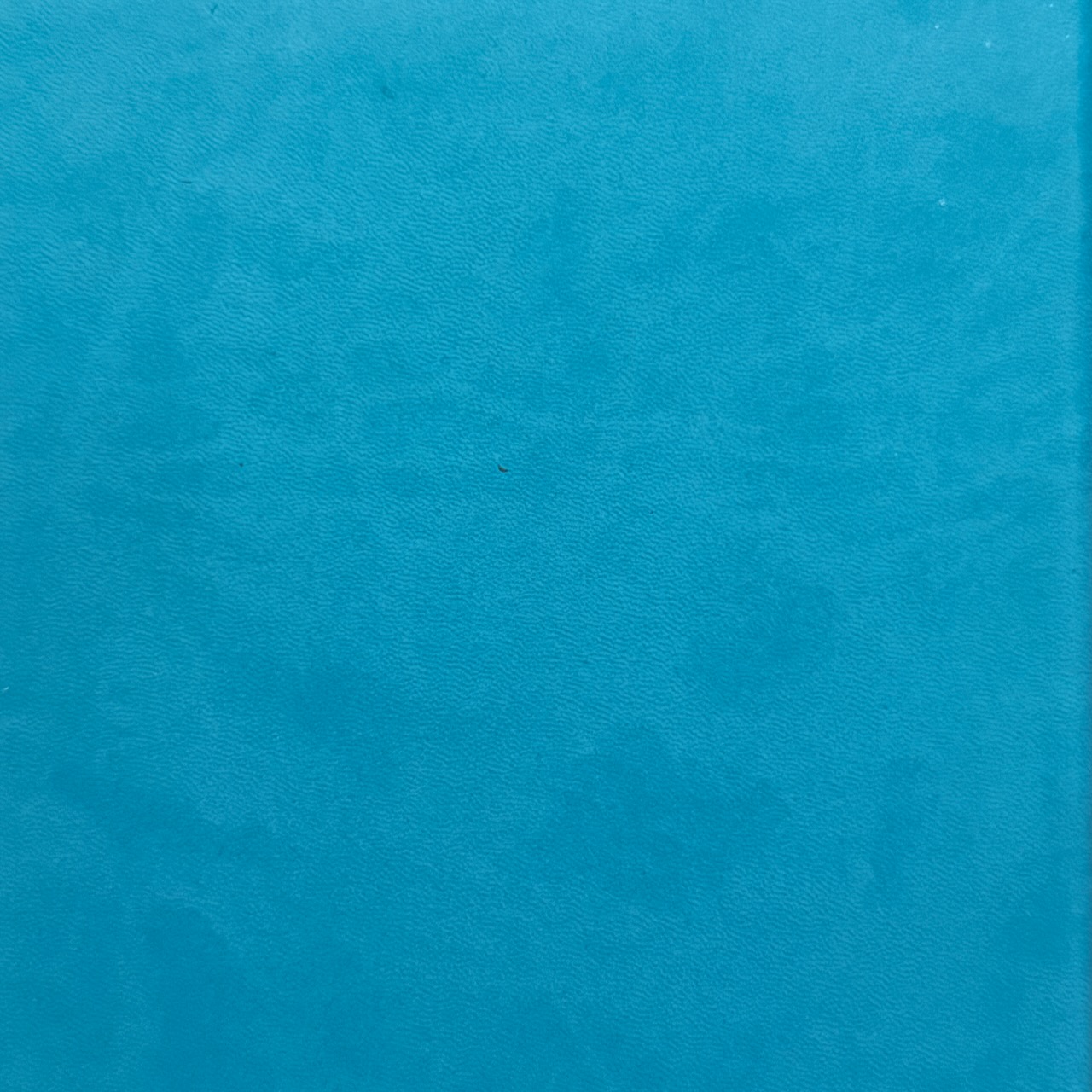 Дисконт. Бесцветные пятна на лицевой обложке и две серые точки. Библия 076 код 25076-48, дизайн "Библия с вензелем" , переплет из эко кожи,  цвет бирюза, размер 170x240 мм