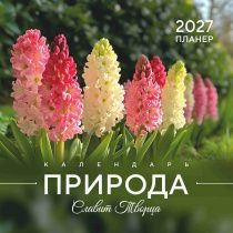 Календарь перекидной на скобе "Природа славит Творца"  на 29*29 см на 2027 (планер) на 12 листах