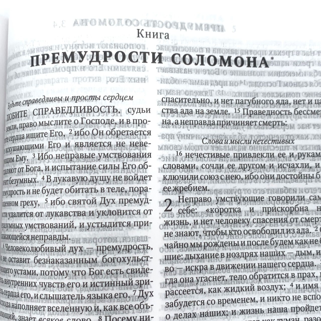 Библия 073 DC, код 1032 с неканоническими книгами, цвет темно-синий
