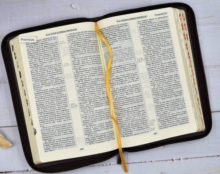 БИБЛИЯ 077zti кожаный переплет с молнией и индексами , цвет бордо, золотые страницы, большой формат, 170х240 мм, код 1193