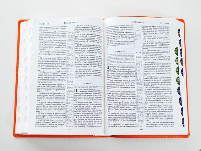БИБЛИЯ 046zti формат, переплет из искусственной кожи на молнии с индексами, термо-штамп терновый венец надпись серебром "Библия", цвет вишня, средний формат, 132*182 мм, цветные карты, шрифт 12 кегель