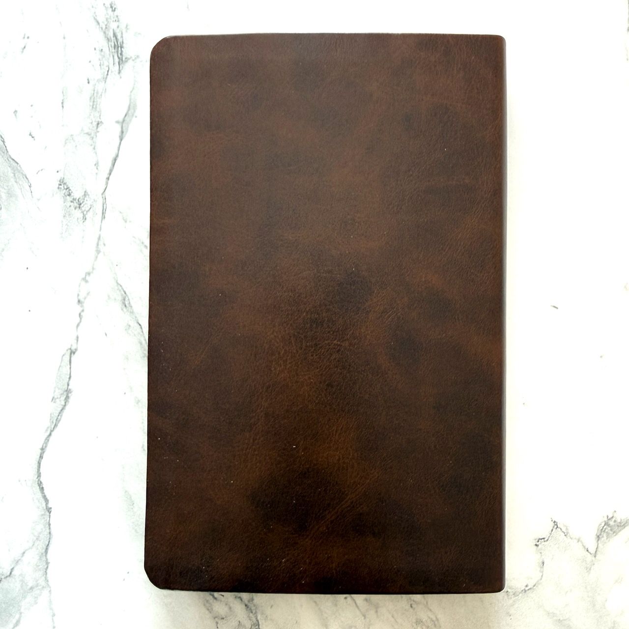 Библия 055 код 26055-48 термо штамп "терновый венец", переплет из эко кожи, цвет коричневый, средний формат, 143*220 мм