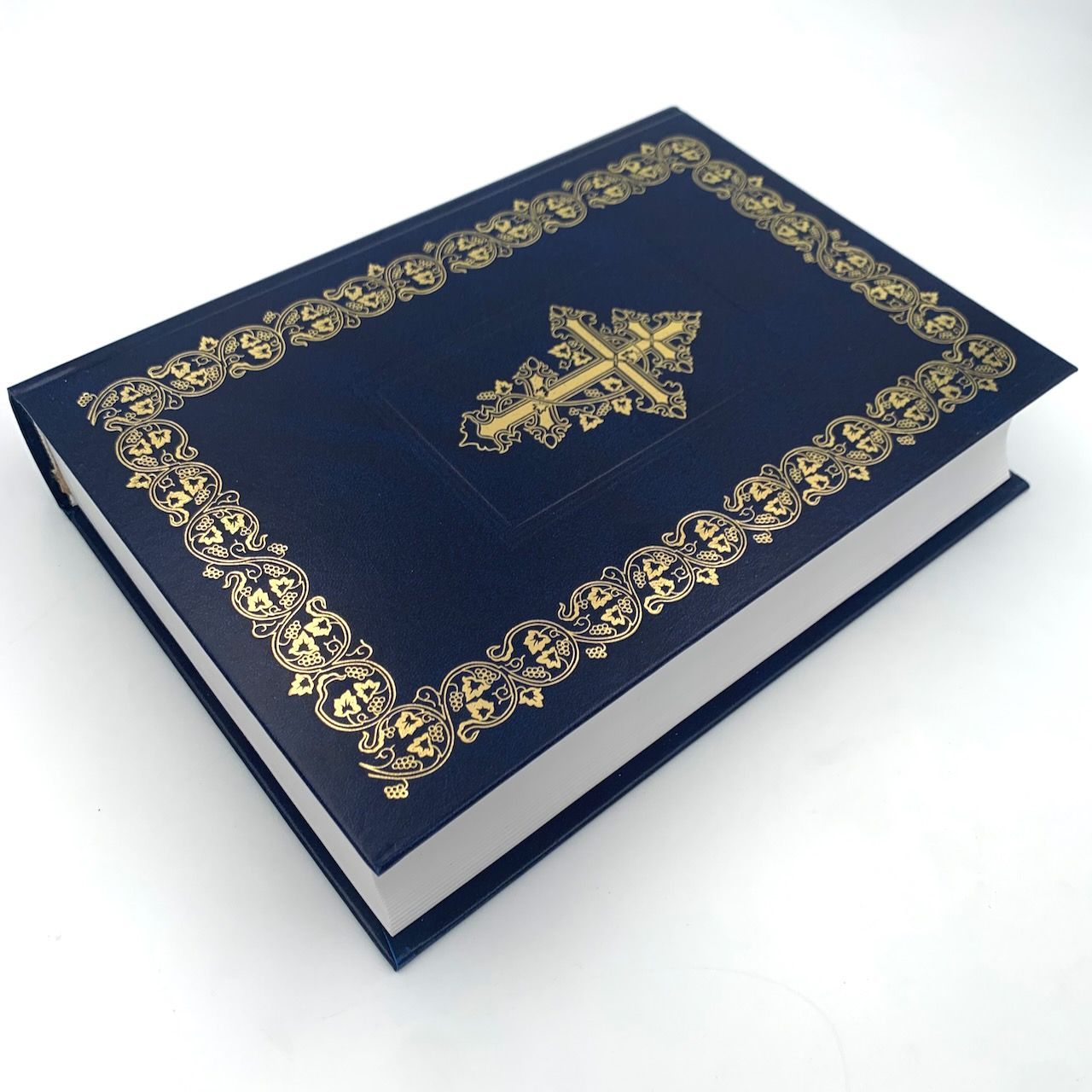 Библия 073 DC, код 1032 с неканоническими книгами, цвет темно-синий