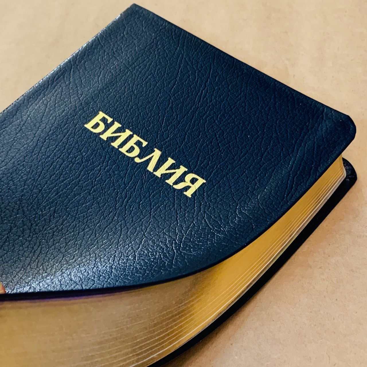 Библия 048 код D2  надпись "библия", кожаный переплет, цвет синий, формат 125*190 мм, золотой обрез, синодальный перевод, паралельные места по центру страницы, 2 закладки, шрифт 10-11 кегель, цветные карты