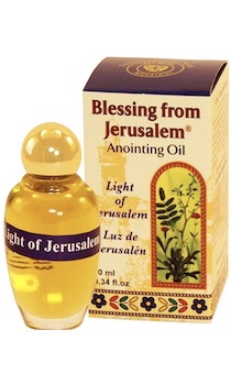 Елей помазания из Израиля с ароматом "Свет Иерусалима" (малая колба, 12 мл) (очень ароматный, возможно использование вместо парфюма)