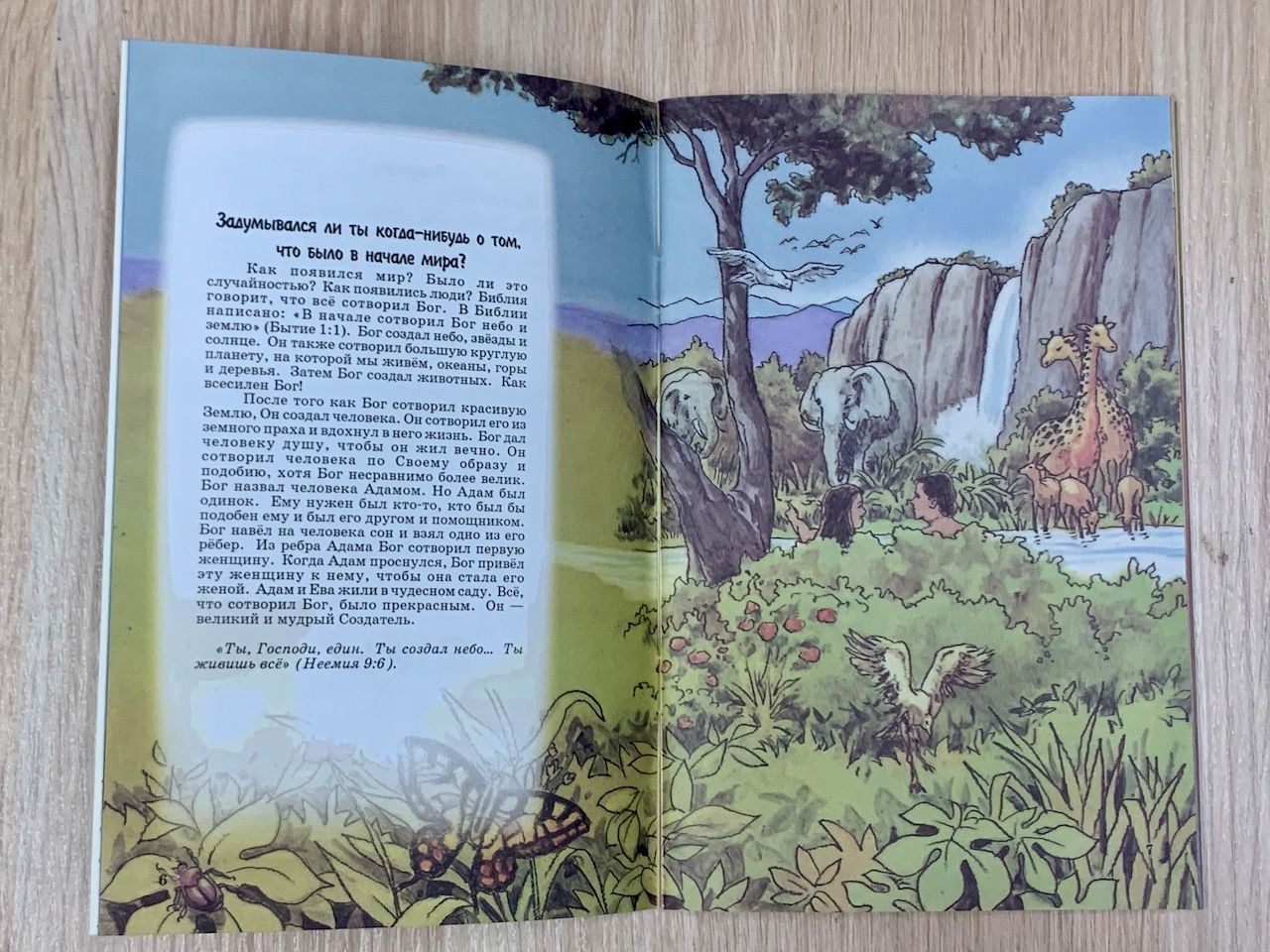 Книга чудес. Иллюстрированные библейские истории для детей. Ответы на детские вопросы + увлекательные задания