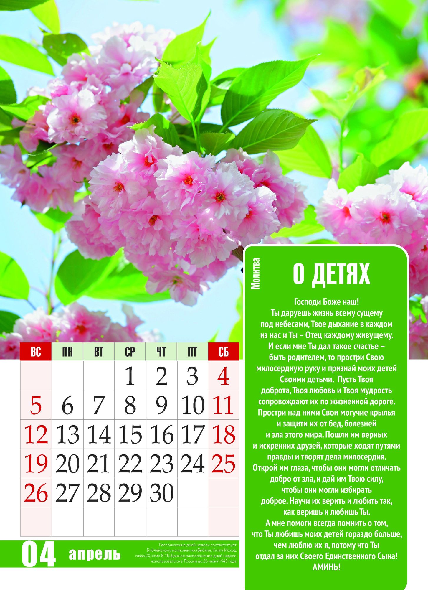 Календарь перекидной на пружине 12 страницах на 2026 год 25*35 см "Молитвы. Верю. Надеюсь. Молюсь" код 524304