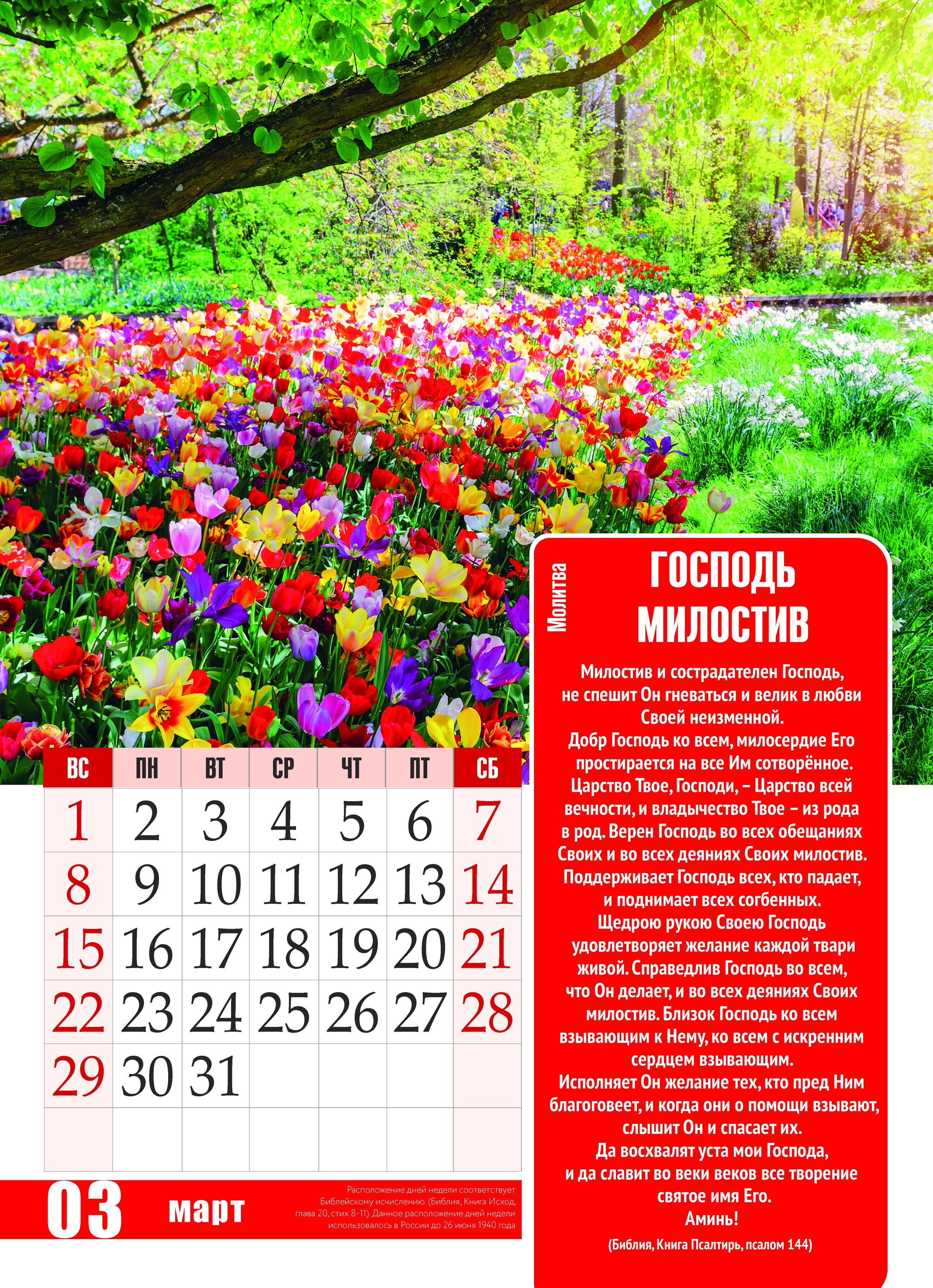 Календарь перекидной на пружине 12 страницах на 2026 год 25*35 см "Молитвы. Верю. Надеюсь. Молюсь" код 524304