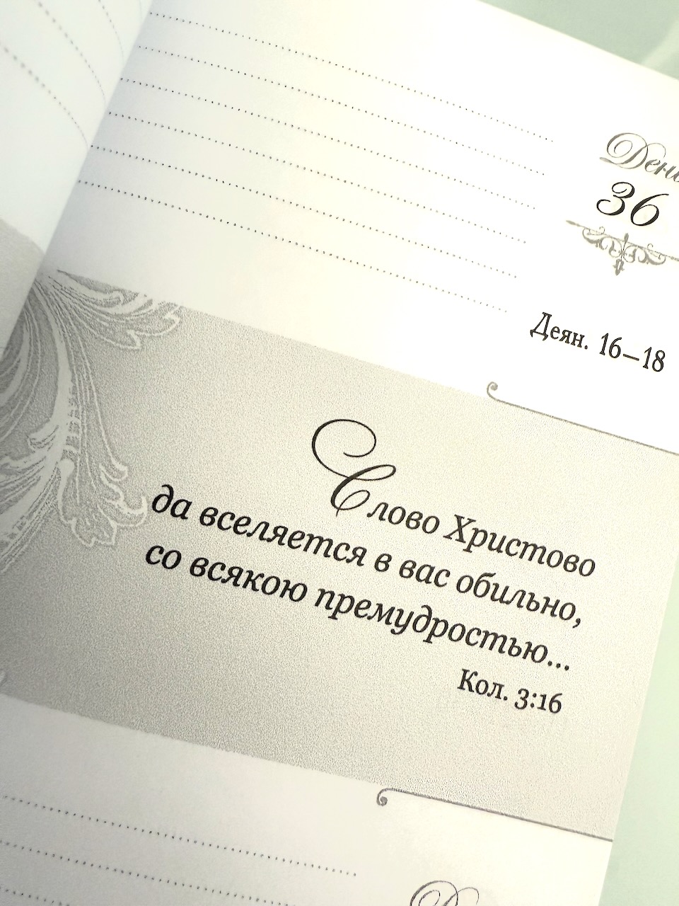 Мой дневник чтения библии "Васильки"